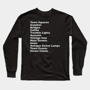 Perfect Town Description 2 Long Sleeve T-Shirt